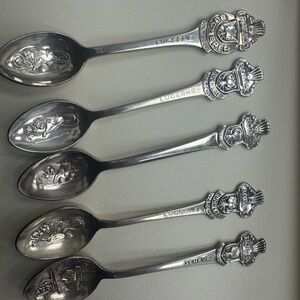 5 BUCHERER ROLEX spoons